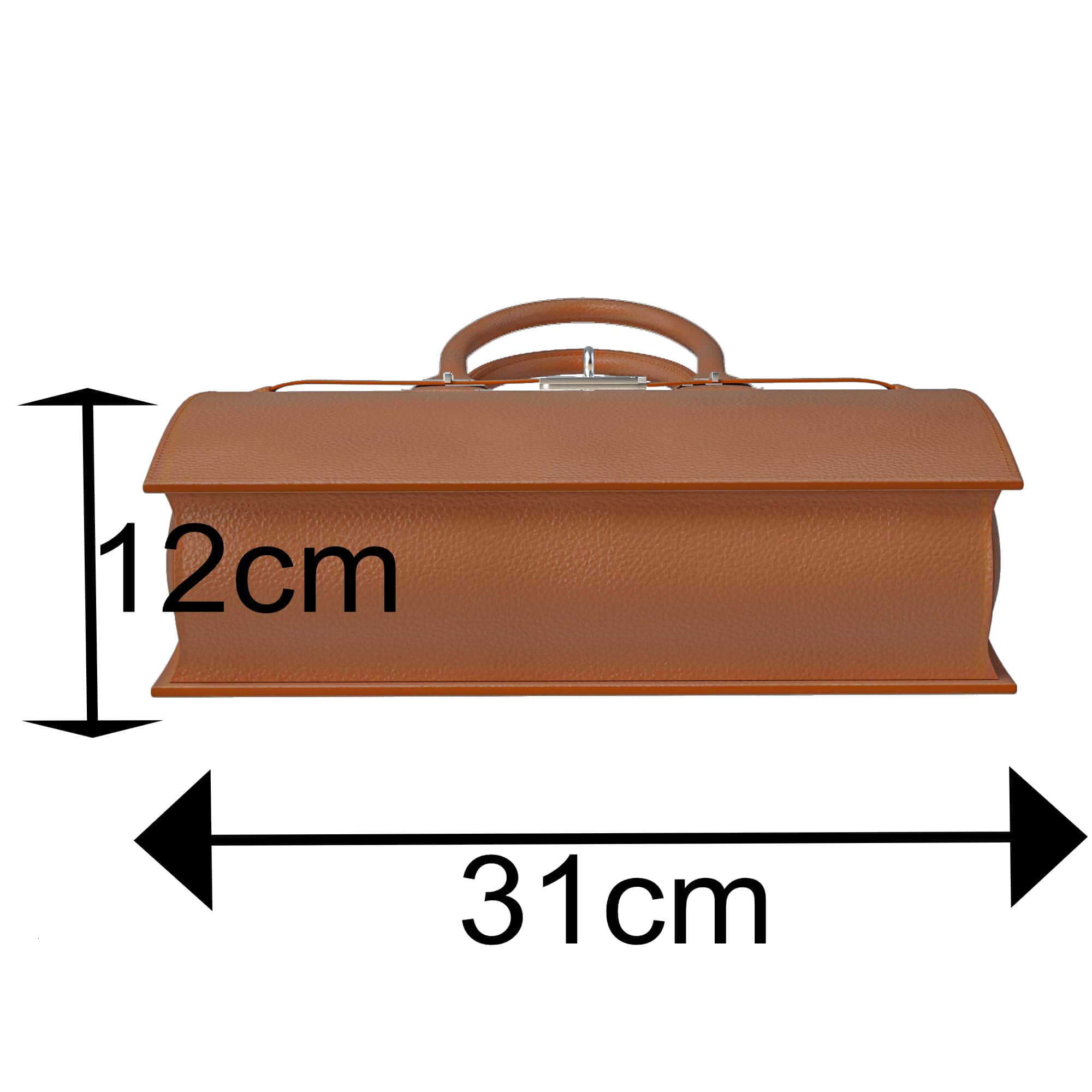 Damen Handtasche Echtleder – aus Italien  kompakt & elegant