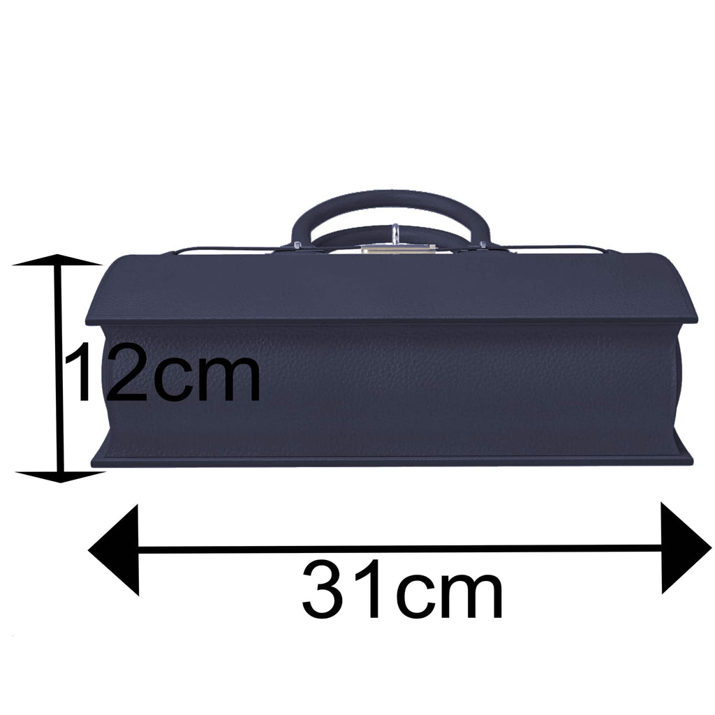 Damen Handtasche Echtleder – aus Italien  kompakt & elegant