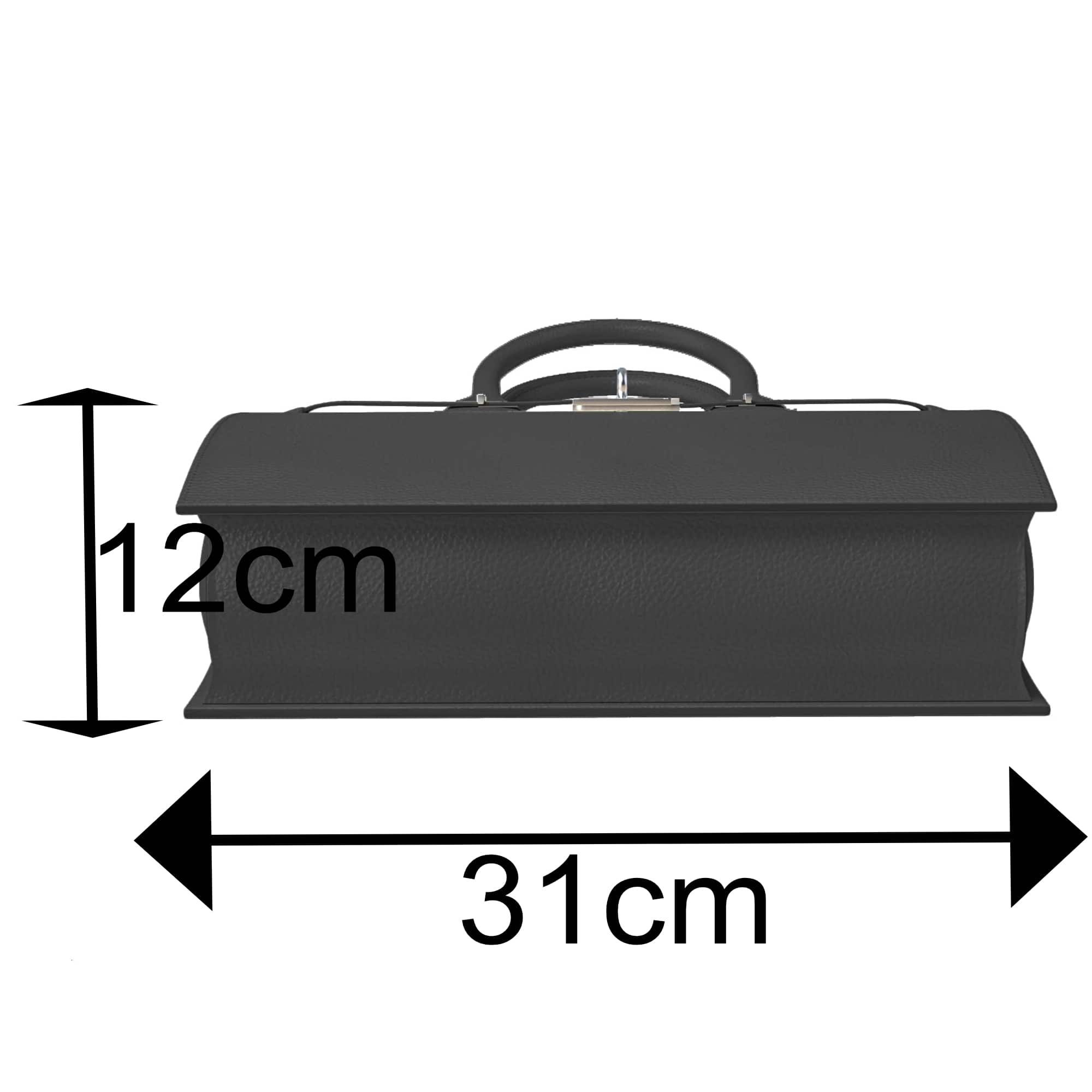 Damen Handtasche Echtleder – aus Italien  kompakt & elegant