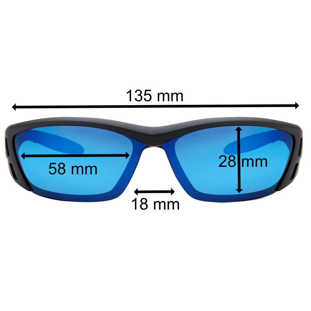 Blau Verspiegelt