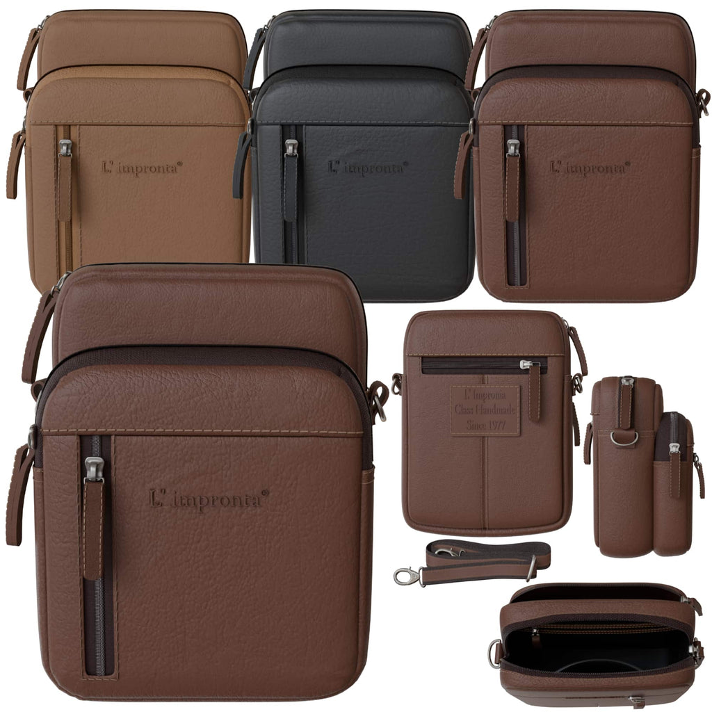 Edle Herren Tasche aus echtem Leder