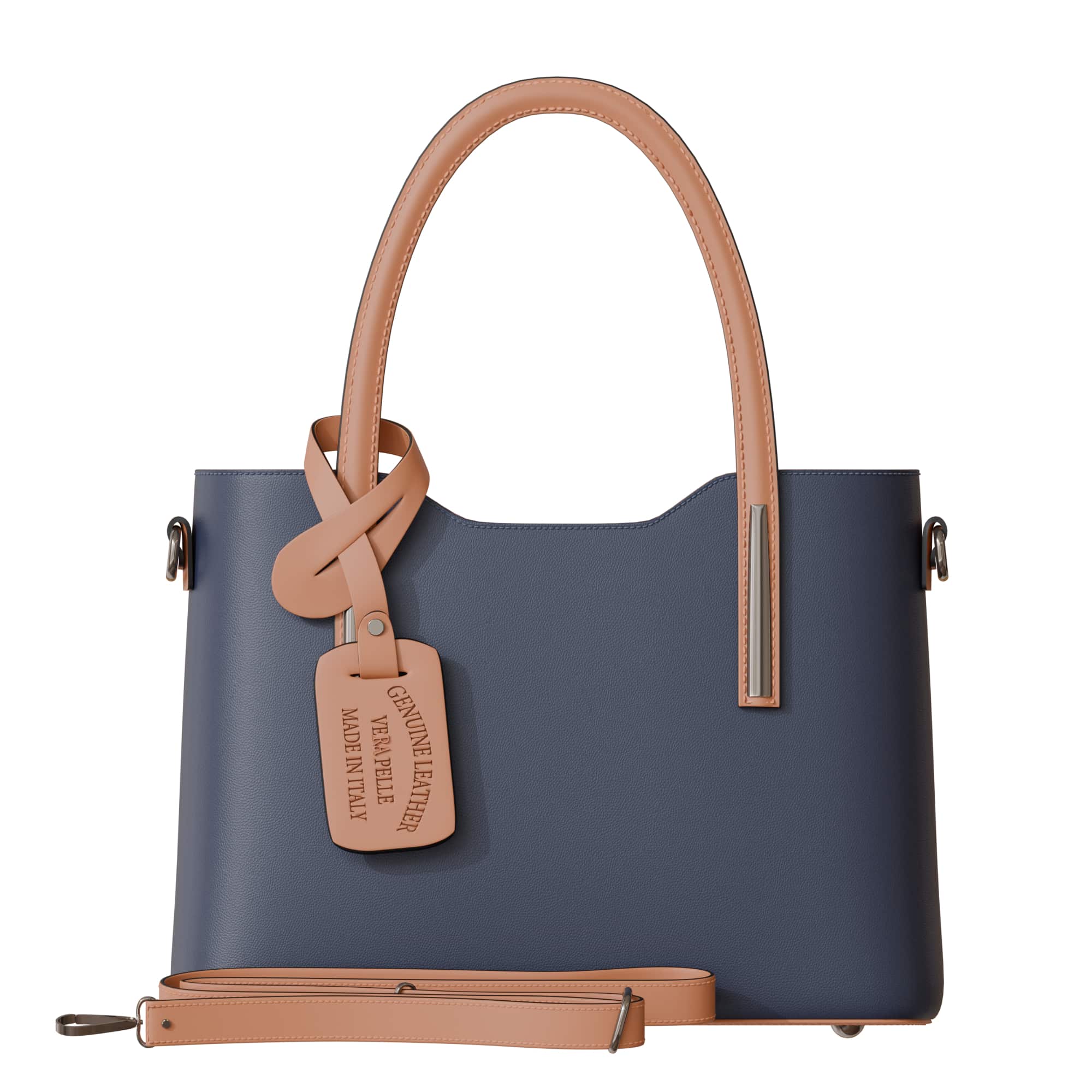 Blu/Cuoio