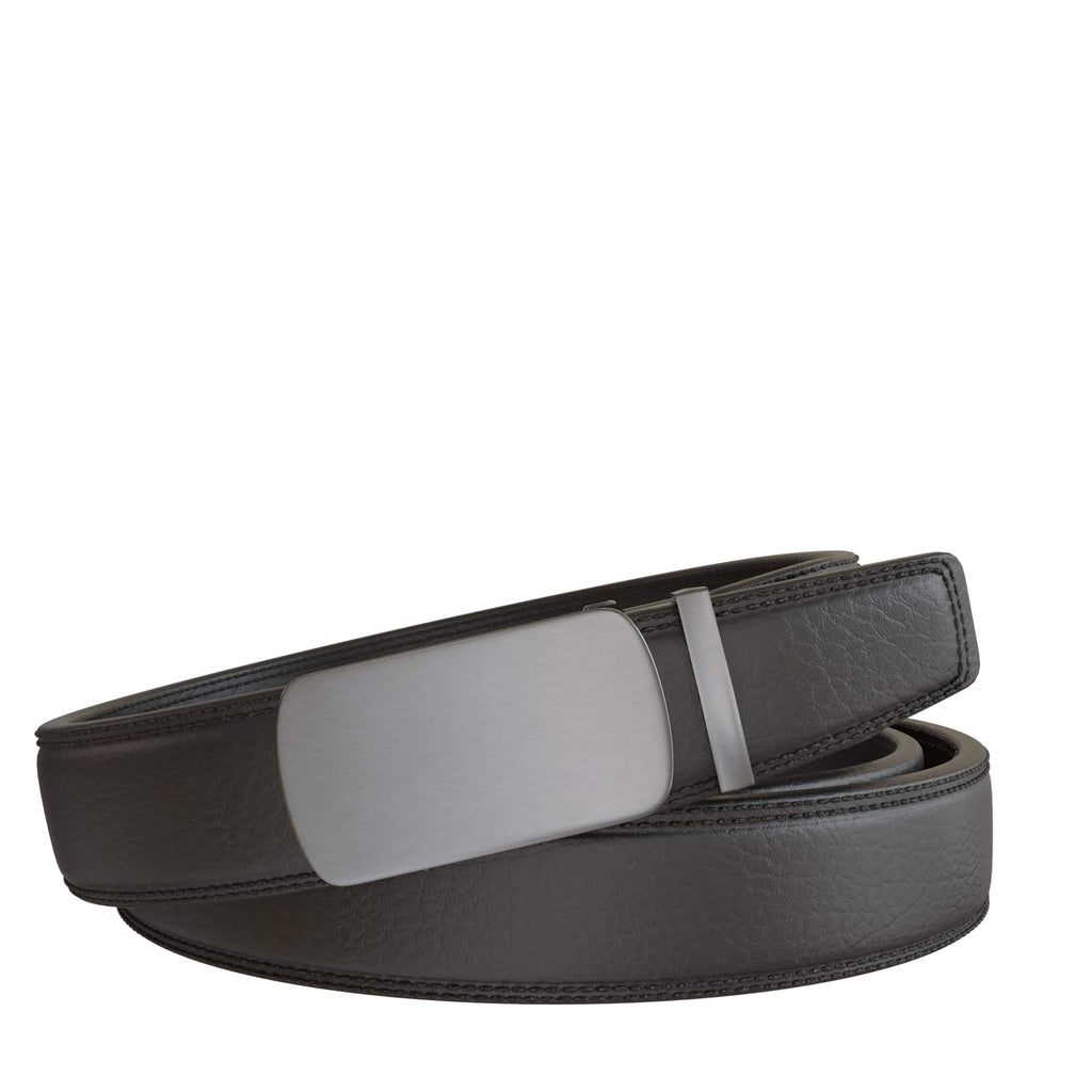 Moderner Herren Leder Automatikgürtel XXL –  3