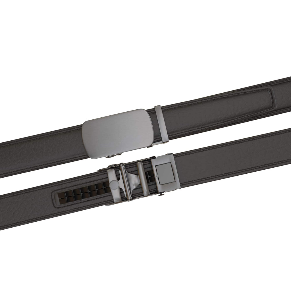 Moderner Herren Leder Automatikgürtel XXL –  4