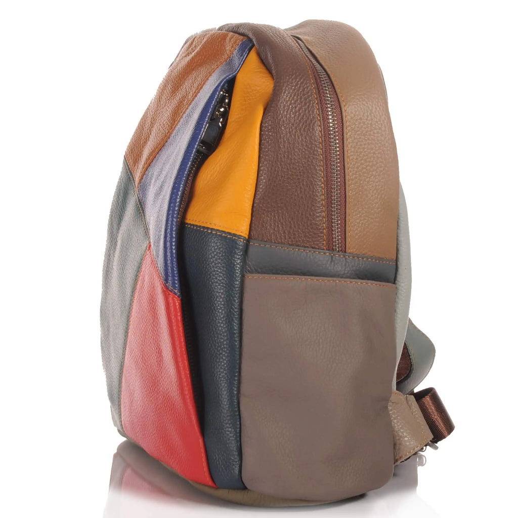 Kompakter Damen Rucksack aus Echtleder – Damen Rucksäcke 2