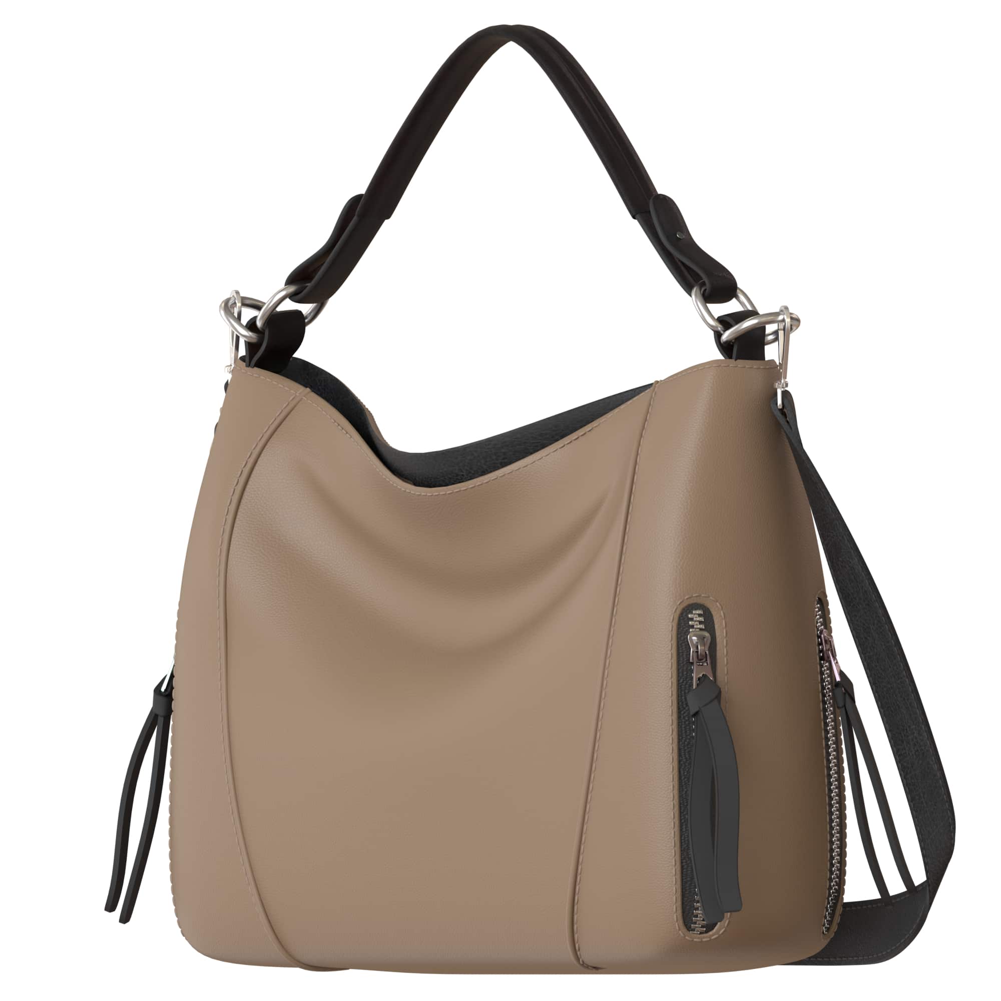 Vegane Damen Handtasche mit Umhängefunktion