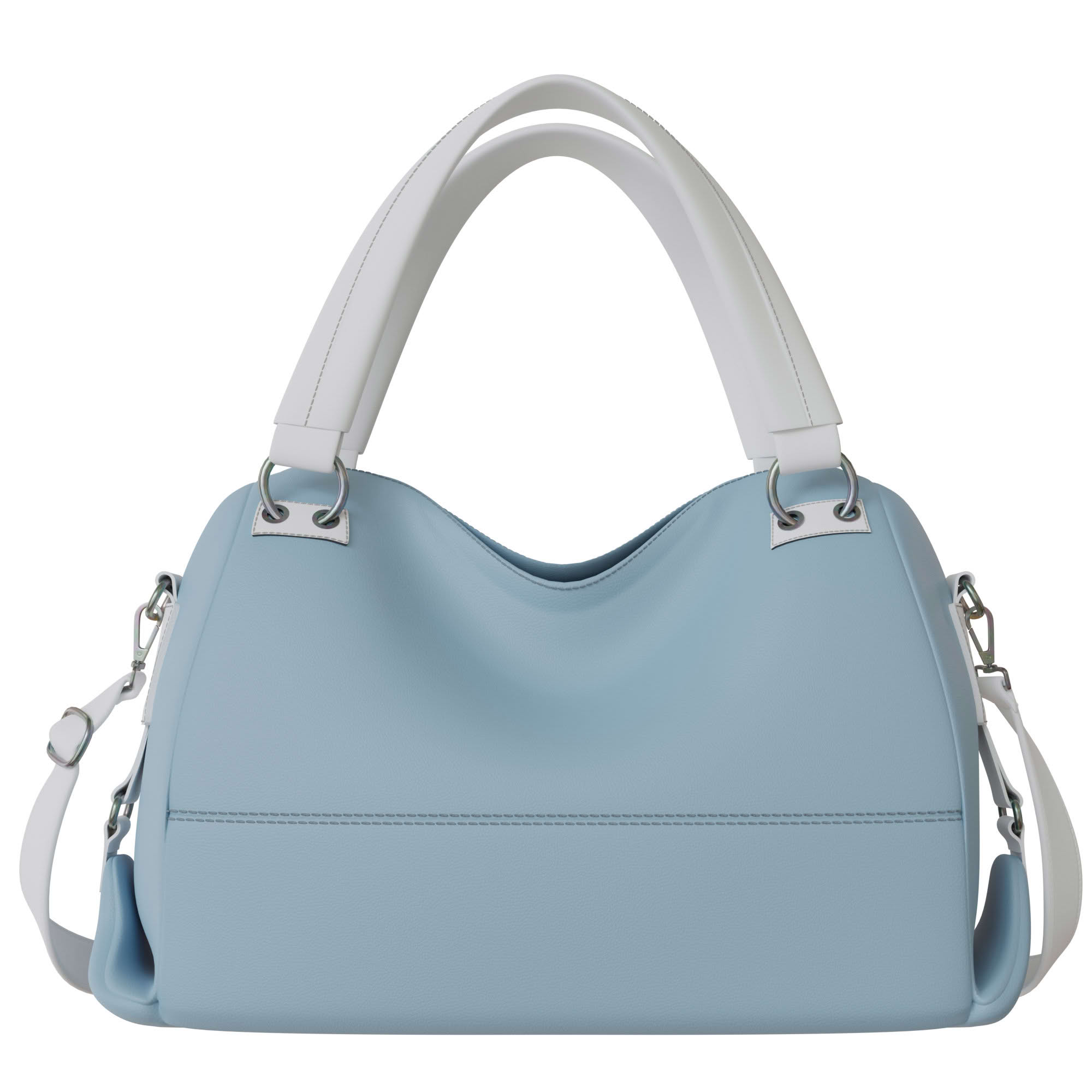 Damen Schultertasche – elegante vegane Handtasche mit viel Stauraum