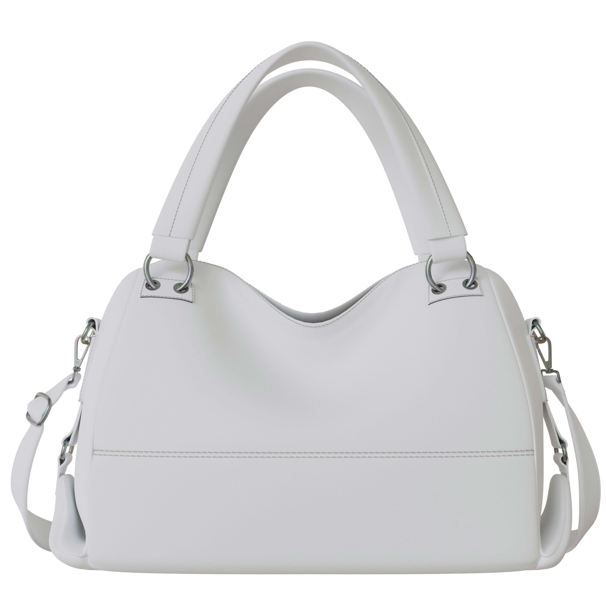 Damen Schultertasche – elegante vegane Handtasche mit viel Stauraum