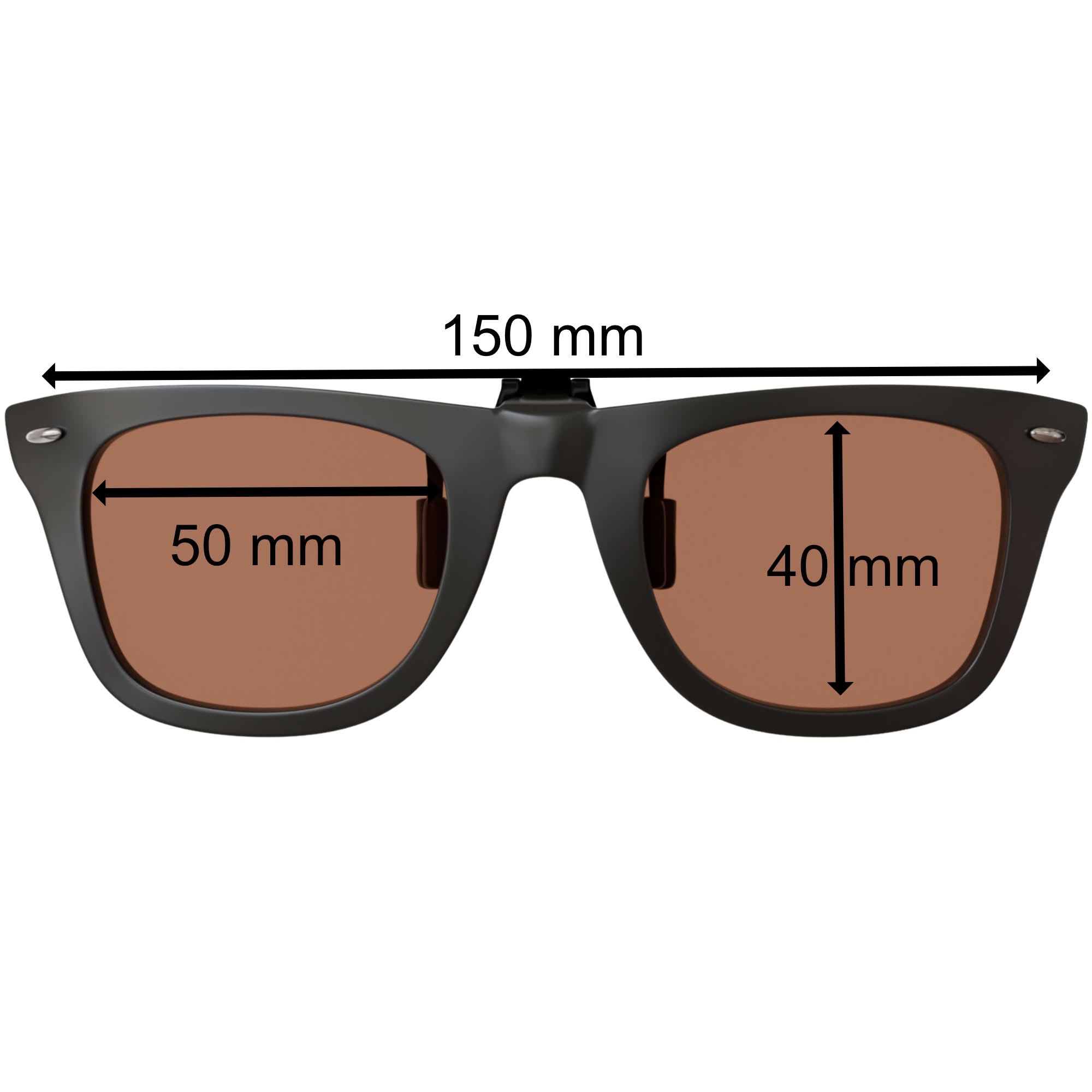 Polarisierter Brillen Aufsatz Clip-On