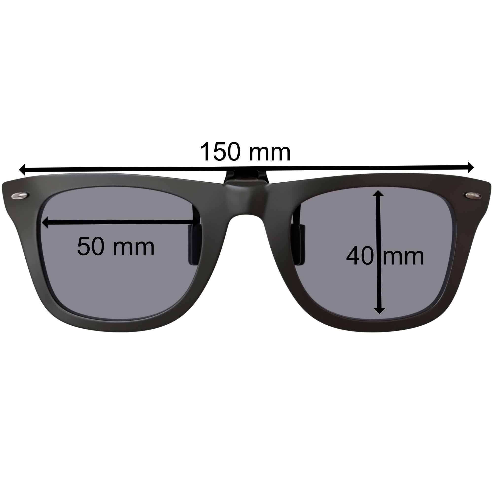 Polarisierter Brillen Aufsatz Clip-On