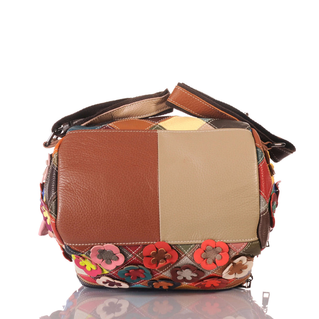 Bunter Damen Patchwork Rucksack als Unikat – Damen Rucksäcke 4