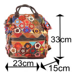 Bunter Damen Patchwork Rucksack als Unikat – Damen Rucksäcke 6