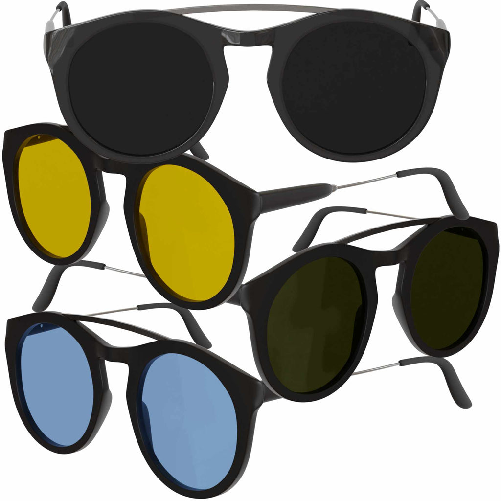 Polarisierte Retro Unisex Sonnenbrille