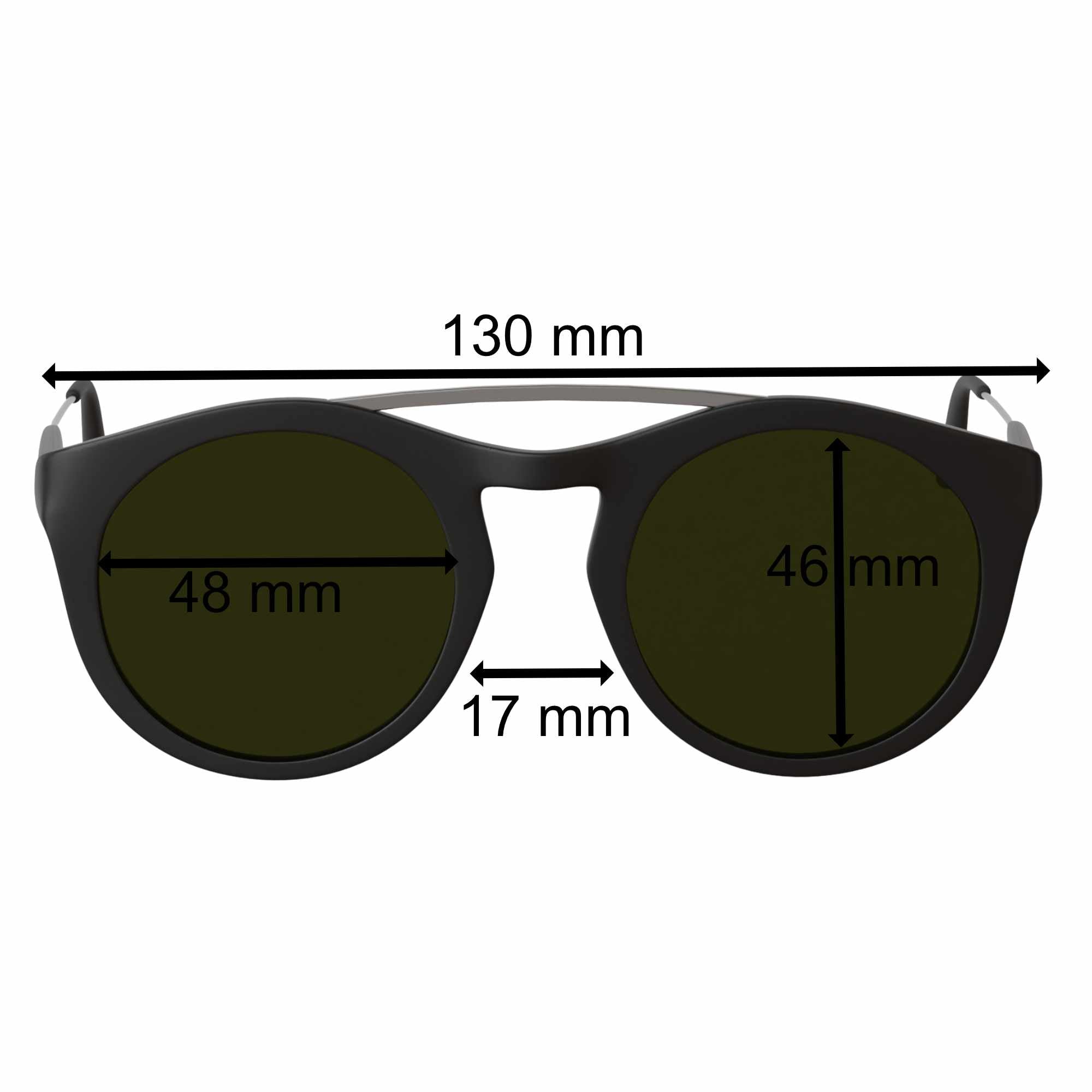 Polarisierte Retro Unisex Sonnenbrille