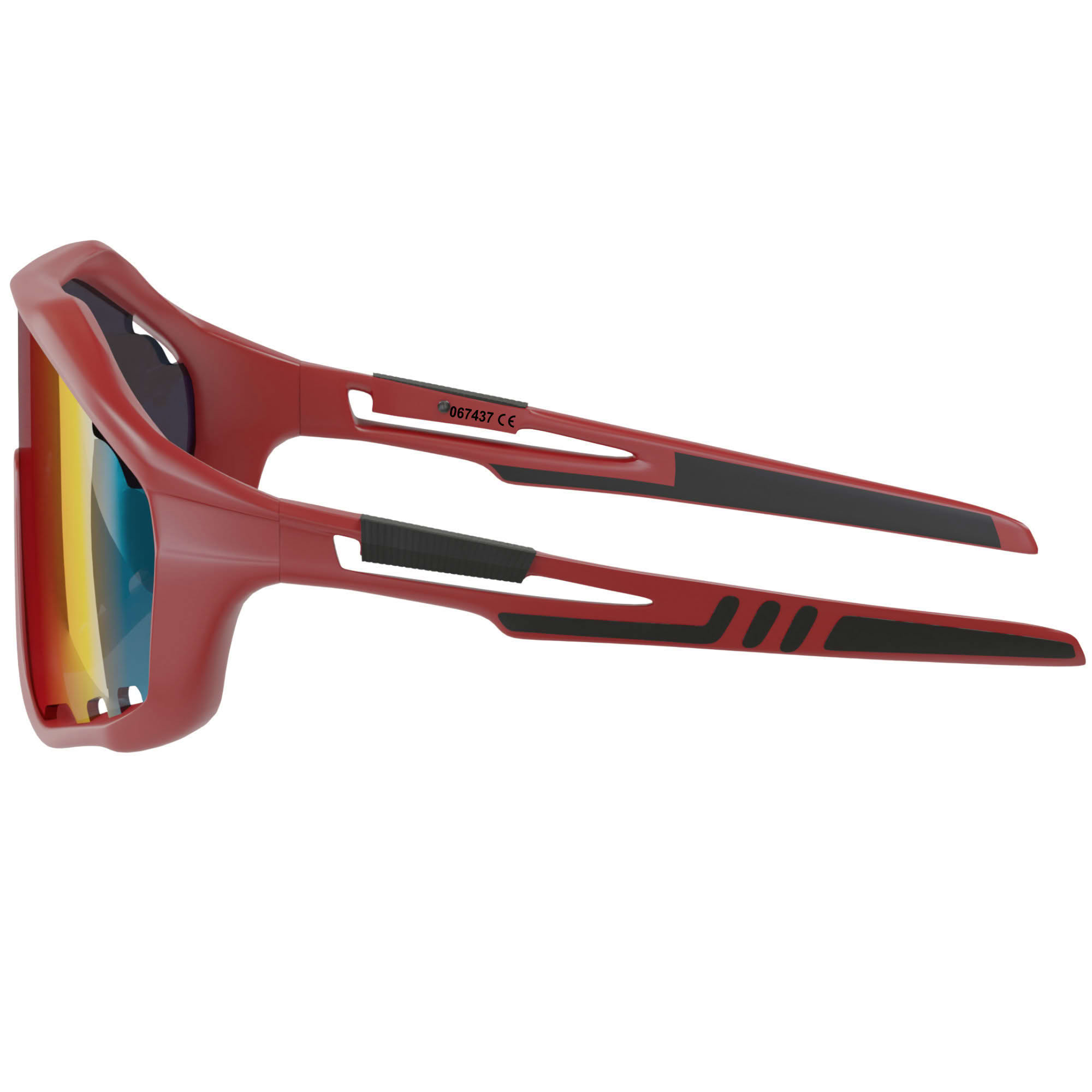 Sportliche Sonnenbrille mit UV Protect – Modernes Shield Design