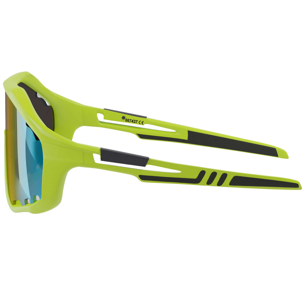 Sportliche Sonnenbrille mit UV Protect – Modernes Shield Design