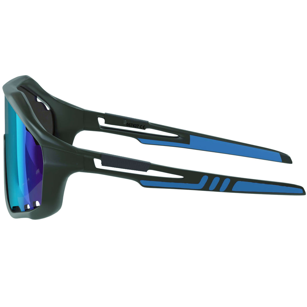 Sportliche Sonnenbrille mit UV Protect – Modernes Shield Design
