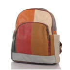 Kleiner Patchwork Damen Rucksack – Moderner Cityrucksack Bunt – Damen Rucksäcke 1