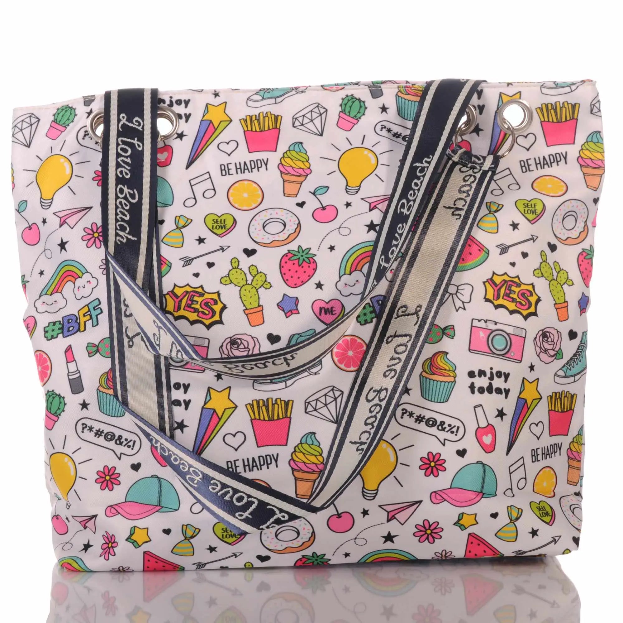 Große Beach Bag für Urlaub & Freizeit –  3