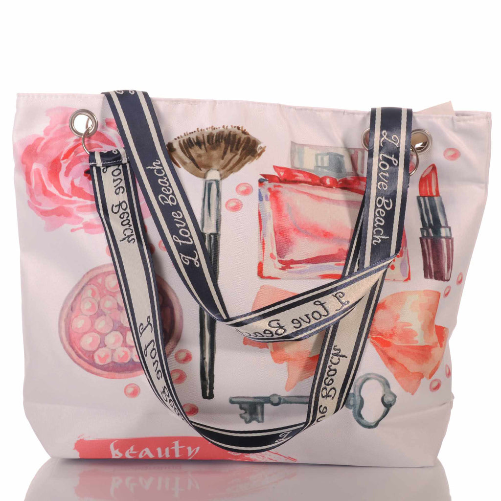 Strandtasche Damen mit Reißverschluss – Beauty Design –  3