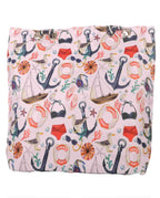 Strandtasche mit Reißverschluss – Maritimes Design –  5