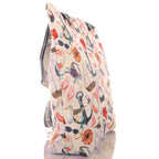 Strandtasche mit Reißverschluss – Maritimes Design –  2