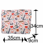 Strandtasche mit Reißverschluss – Maritimes Design –  4