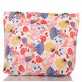 Strandtasche mit Reißverschluss – Florales Design –  1
