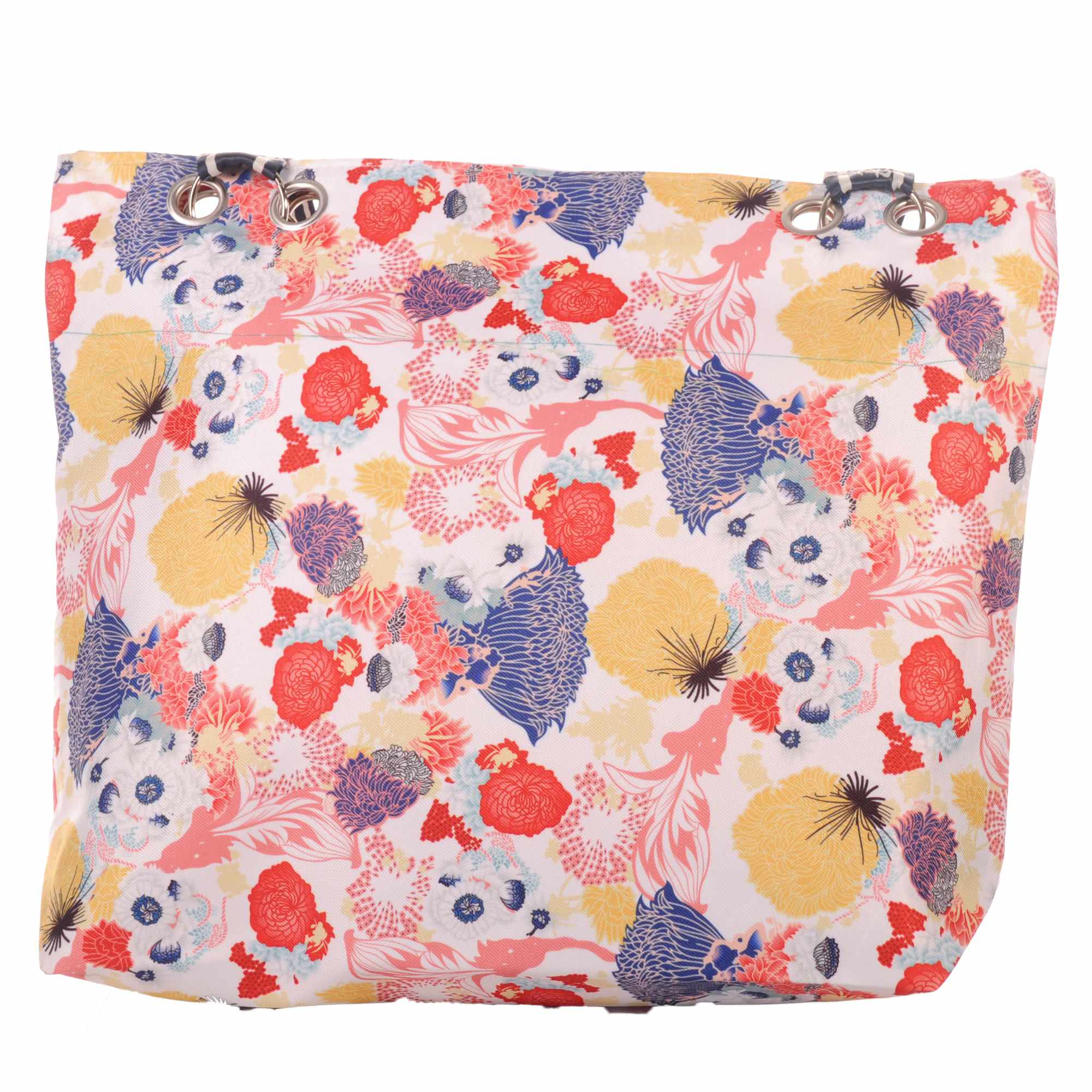 Strandtasche mit Reißverschluss – Florales Design –  5
