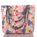 Strandtasche mit Reißverschluss – Florales Design –  3