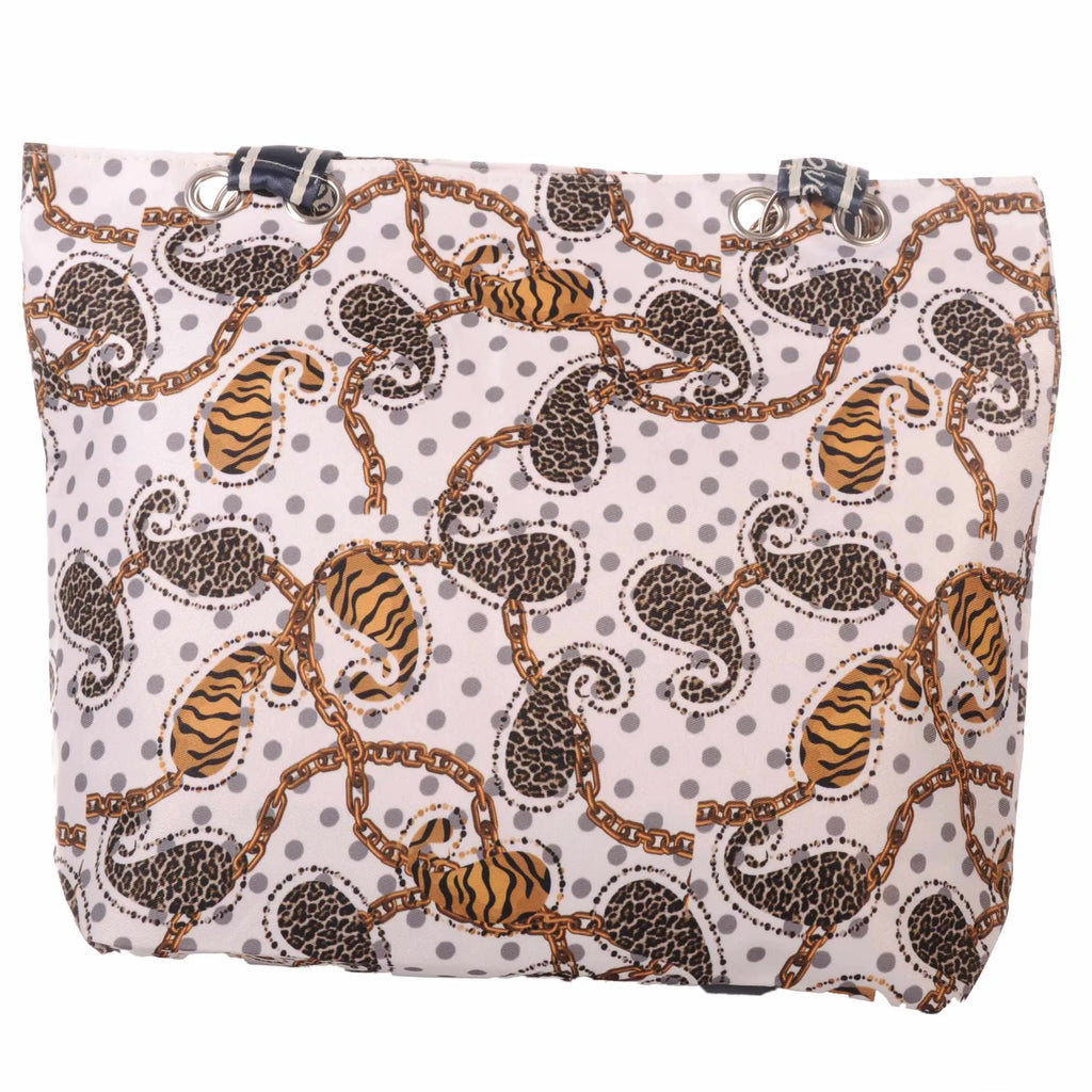 Strandtasche mit Reißverschluss – Animal Print Beach Bag –  5