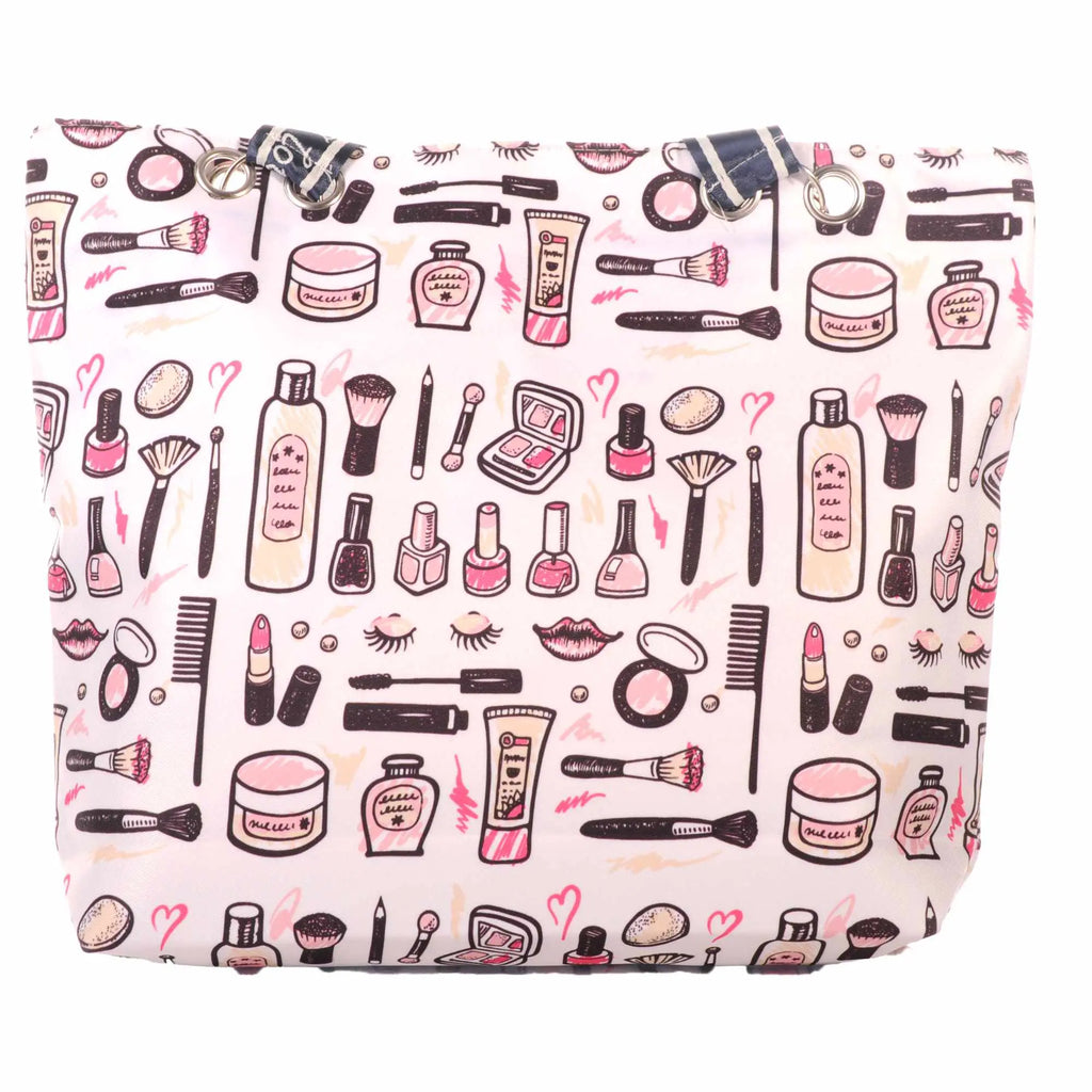 Strandtasche mit Beauty Motiv und Reißverschluss –  5