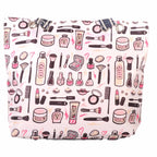 Strandtasche mit Beauty Motiv und Reißverschluss –  5