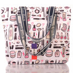 Strandtasche mit Beauty Motiv und Reißverschluss –  3