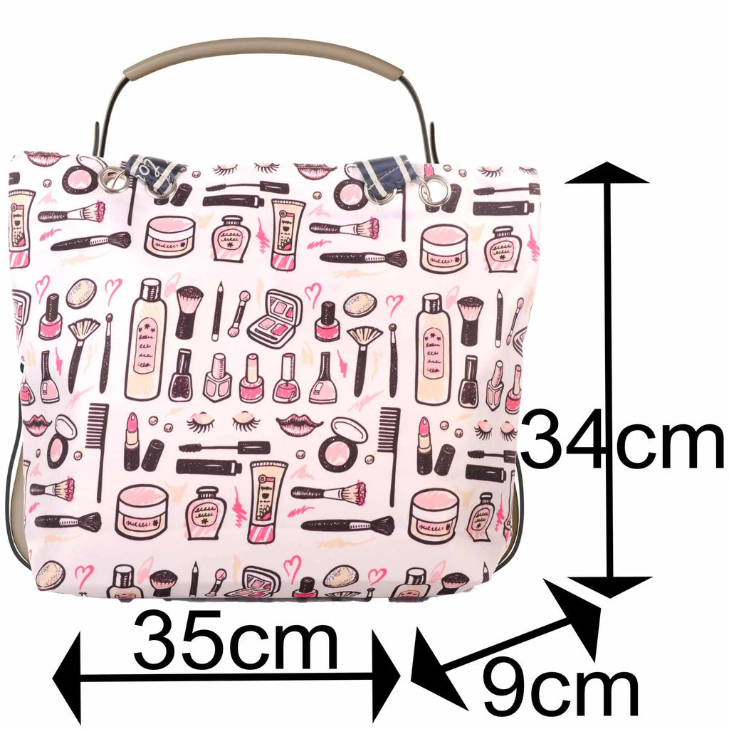 Strandtasche mit Beauty Motiv und Reißverschluss –  4