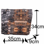 Strandtasche mit Snake Print und Reißverschluss –  4