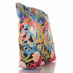 Tropische Strandtasche mit Blumen und Reißverschluss –  2