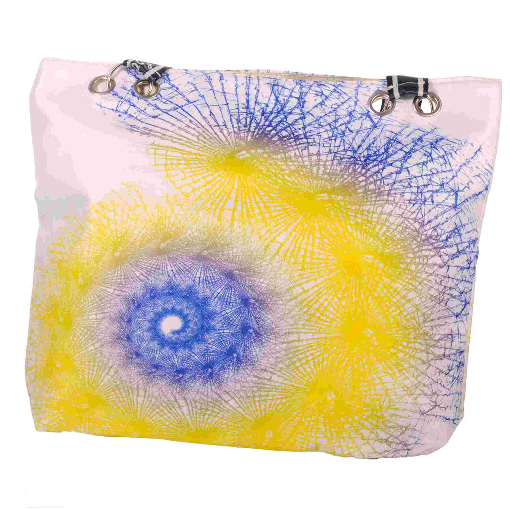 Strandtasche mit abstraktem Mandala Aquarell Design –  5