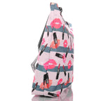 Strandtasche mit Lippenstift & Kussmund Fashion Design –  2