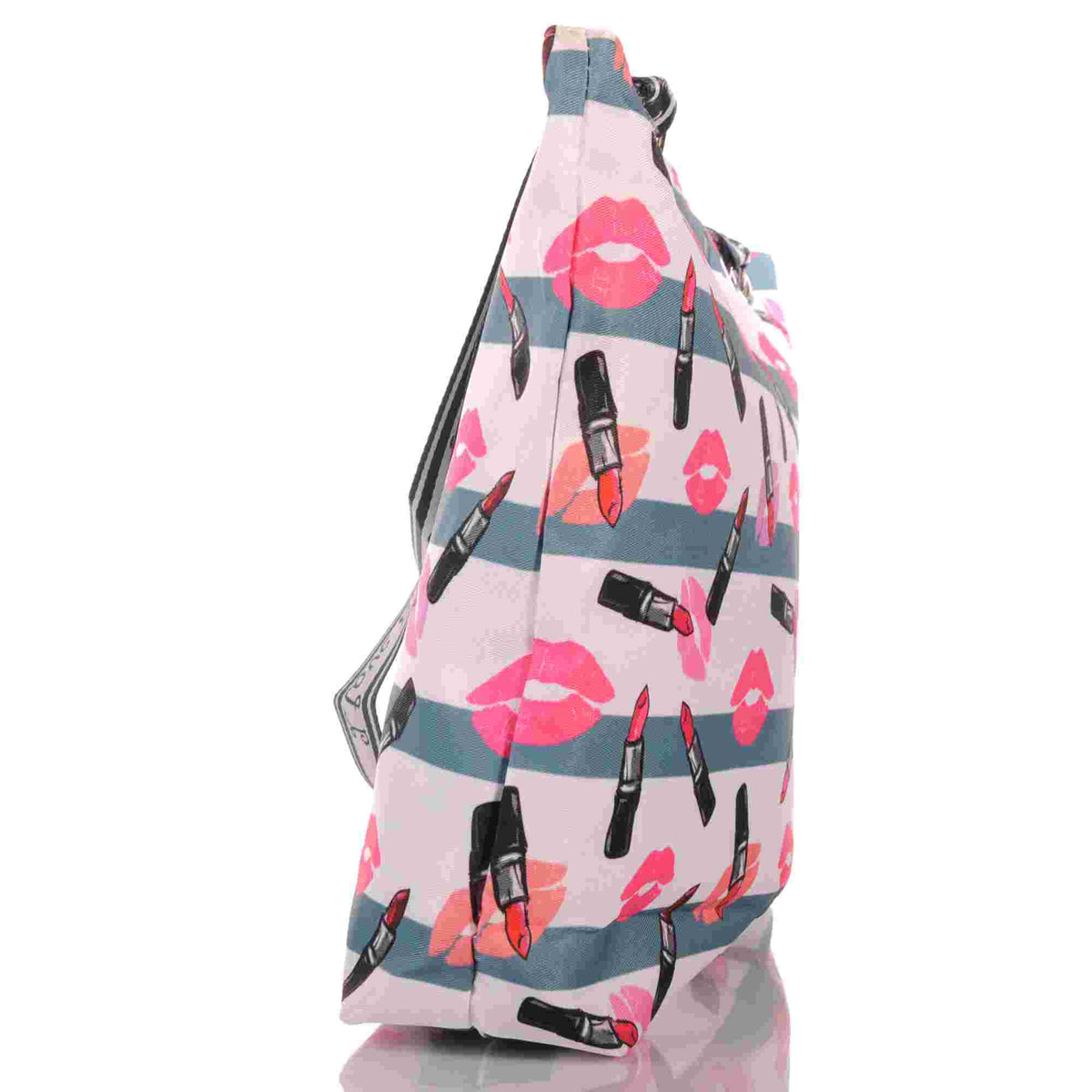 Strandtasche mit Lippenstift & Kussmund Fashion Design –  2