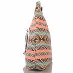 Boho Strandtasche Ethno Azteken Muster mit Reißverschluss –  2