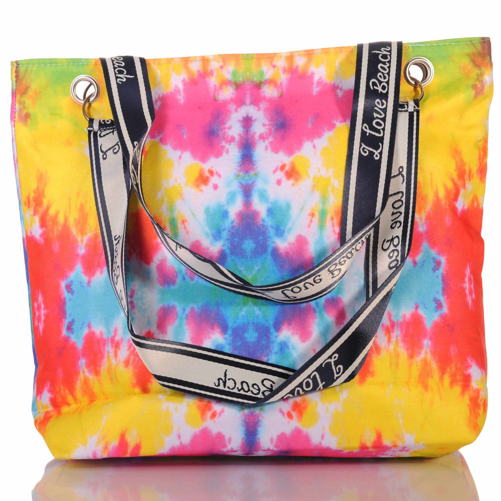 Strandtasche Batik Tie Dye mit Reißverschluss –  3
