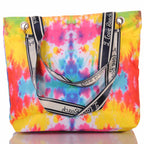 Strandtasche Batik Tie Dye mit Reißverschluss –  3