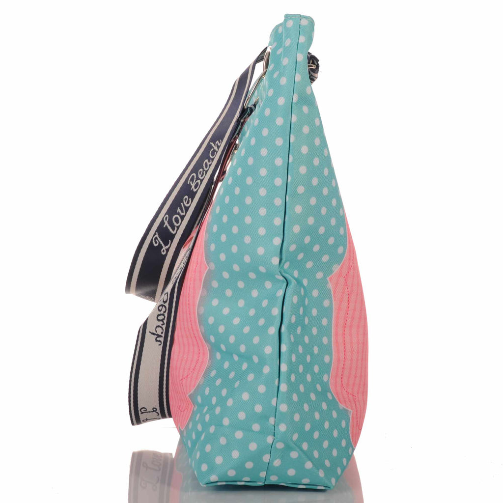 Strandtasche Cupcake Kuchen Dessert mit Reißverschluss –  2
