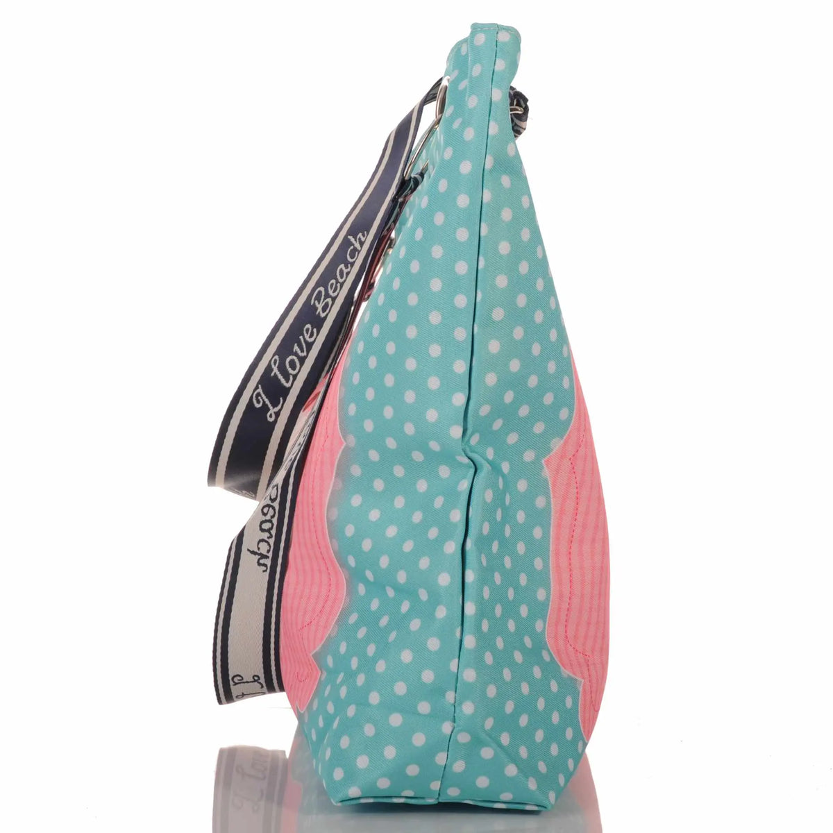 Strandtasche Cupcake Kuchen Dessert mit Reißverschluss –  2