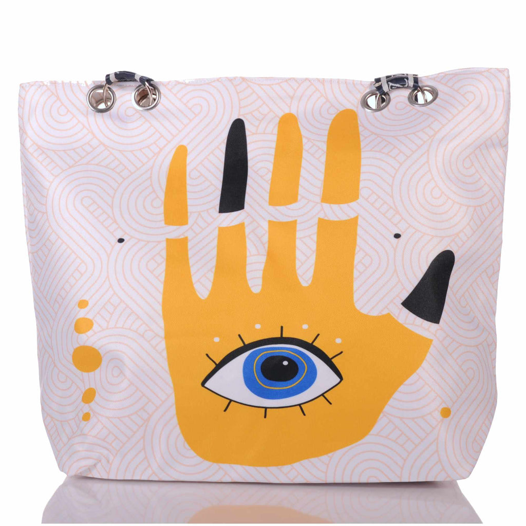 Strandtasche Hamsa Hand Nazar Auge Boho –  1