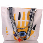 Strandtasche Hamsa Hand Nazar Auge Boho –  3