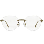 Randlose Blaulichtfilter Brille – Bildschirmbrille für PC & Büro –  3
