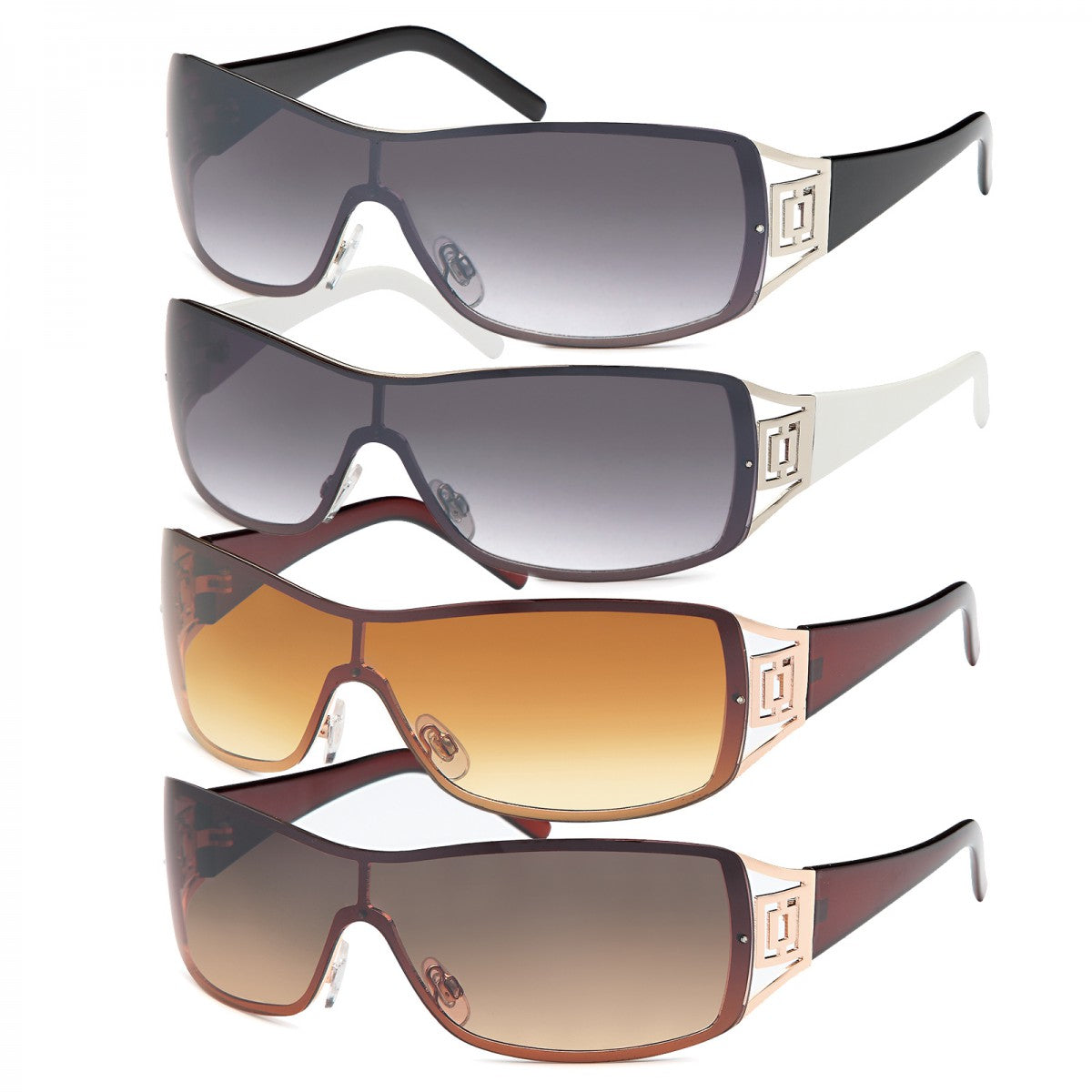 Damen Monoscheiben Sonnenbrille